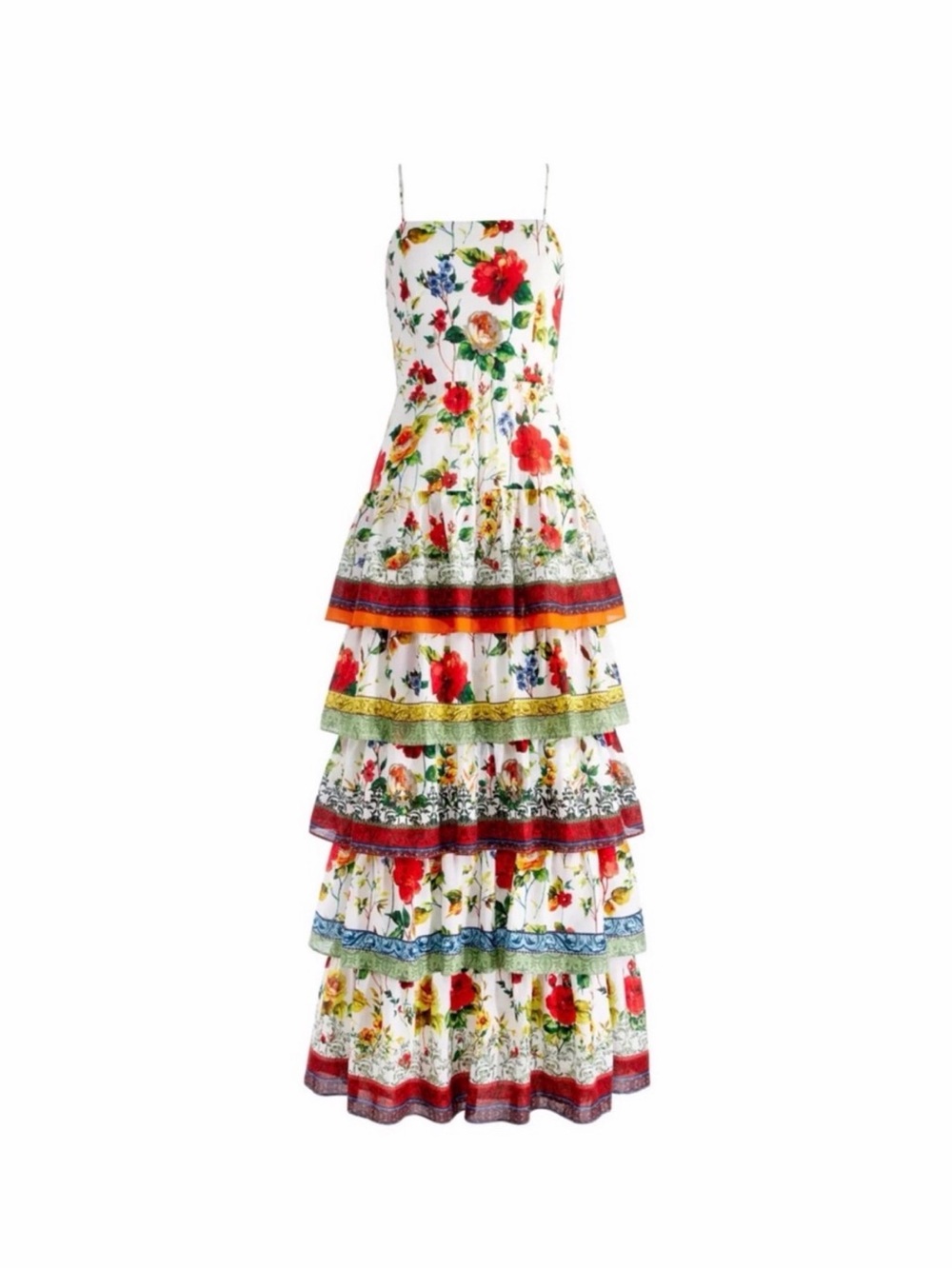 Alice + Olivi Valencia Spaghetti Strap Maci Dress